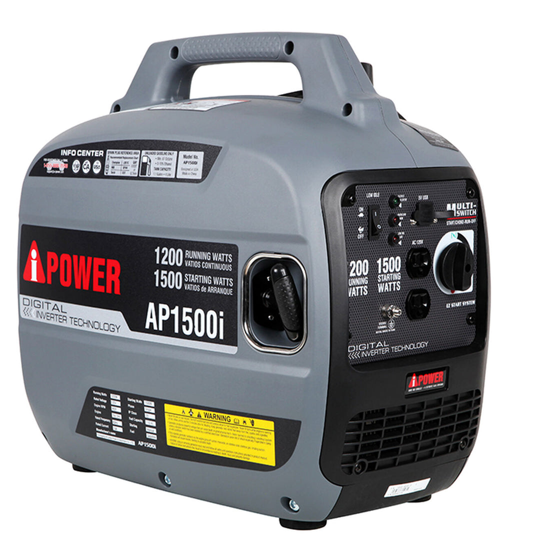 A-iPower 1500 Watt Inverter Generator