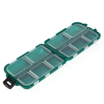 10 Pot Lure Hook Rig Bait Storage Case