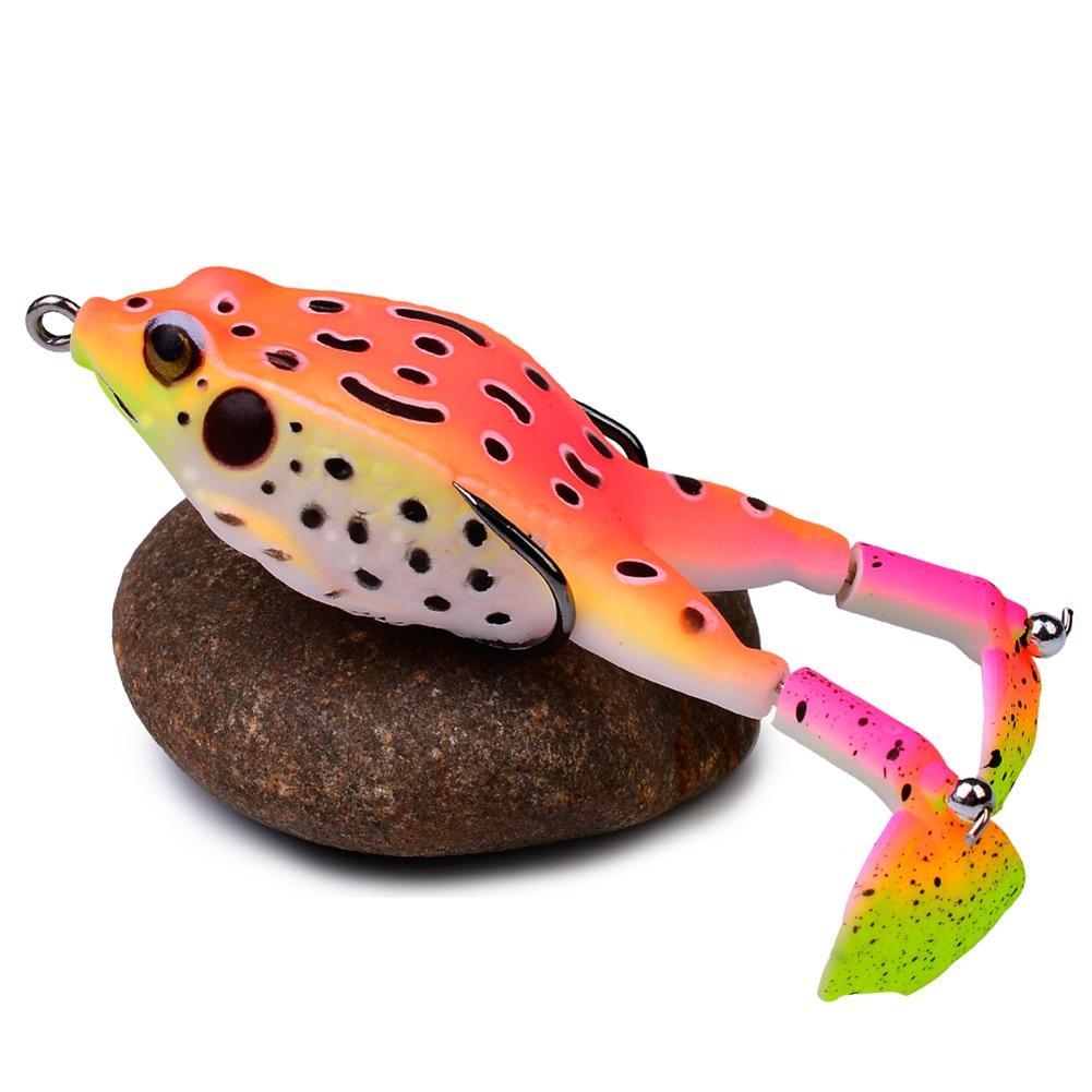 Soft Silicone Frog Fishing Lure