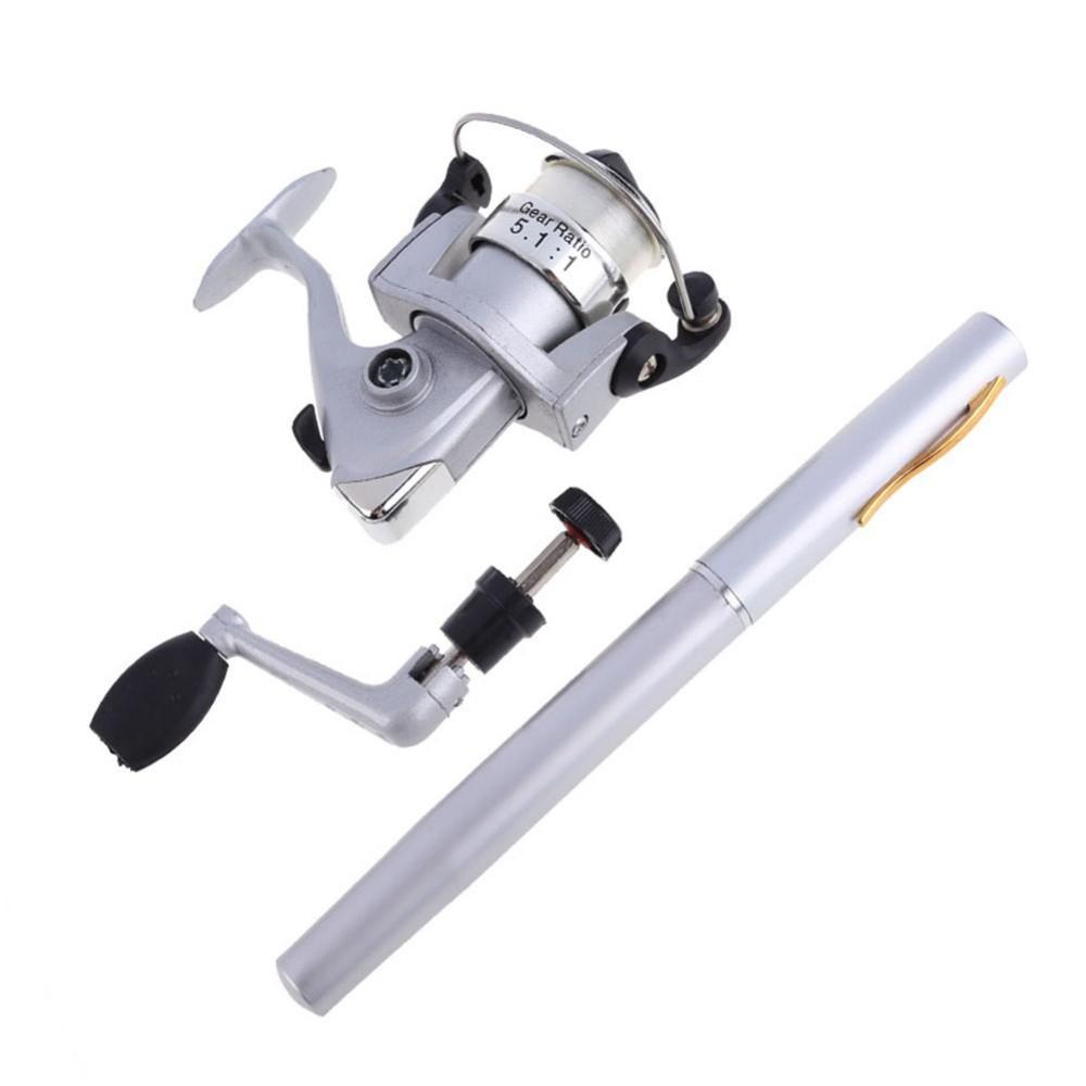 Aluminum Alloy Pocket Pen Fishing Rod