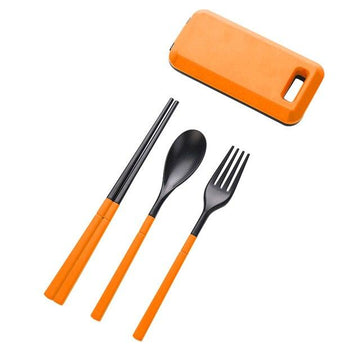 Folding Chopsticks Fork Spoon